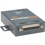 UDS1100 - One Port Serial (RS232/ RS422/ RS485) to IP Ethernet Device Server - UL864 US Domestic 110VAC - Convert from RS-232 RS-485 to Ethernet using Serial over IP technology; UL864 Compliant; Wall Mountable Rail Mountable One DB-25 Serial Port; One 10/