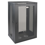 21U WALL MOUNT RACK ENCLOSURE SERVER CABINET with DOOR AND SIDE PANELS