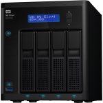 WD TDSourcing My Cloud EX4100 WDBWZE0080KBK - NAS server - 4 bays - 8 TB - HDD 4 TB x 2 - RAID 0 1 5 10 JBOD 5 hot spare - RAM 2 GB - Gigabit Ethernet - iSCSI support