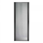 NETSHELTER SX 48U 600MM WIDE PERFORATED CURVED DOOR BLACK