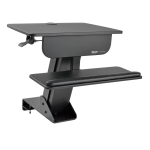 WORKWISE DESKTOP STANDING DESK-CLAMP WORKSTATION.