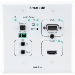 ALL-IN-ONE HDMI/VGA SMART WALL PLATE EXTENDER WITH INTEGRATED SCALER AND CONVERT