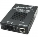 Stand-Alone Power Over Ethernet Media Converter - Fiber media converter - Ethernet Fast Ethernet - 10Base-T 100Base-TX 100Base-X - RJ-45 / SFP (mini-GBIC)