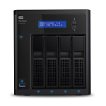 WD TDSourcing My Cloud EX4100 WDBWZE0000NBK - NAS server - 4 bays - RAID 0 1 5 10 JBOD 5 hot spare - RAM 2 GB - Gigabit Ethernet - iSCSI support