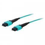 3m MPO OM4 Aqua Patch Cable - Patch cable - MPO multi-mode (F) to MPO multi-mode (F) - 3 m - fiber optic - simplex - 50 / 125 micron - OM4 - halogen-free - aqua