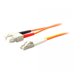 2 x SC 50/125 to 1 x LC 50/125 & 1 x LC 9/125 1m Fiber Optic Mode Conditioning Patch Cable - Fiber Optic for Network Device - Patch Cable - 3.28 ft - 2 x SC Male Network - 2 x LC Male Network