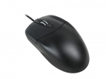 Desktop Optical Mouse - Optical - Cable - USB - 400 dpi - Scroll Wheel - 3 Button(s)