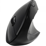 2.4 GHz RF Wireless Vertical Ergonomic Mouse - Optical - Wireless - Radio Frequency - USB - 2000 dpi - Scroll Wheel - 6 Button(s) - Right-handed Only