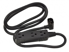 SV 3-Outlet Power Strip - Power strip - output connectors: 3 - 6 ft - for P/N: SV42-6102-3 SV42-6201-2 SV42-6201-3 SV42-6202-3 SV42-6301-3 SV42-6302-3