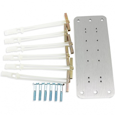 Steel Stud Wall Mounting Kit - Mounting component ( wall plate fasteners )