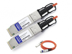 QSFP+ Module - For Optical Network Data Networking - 1 x 40GBase-AOC - Optical Fiber - 40 Gbps 40 Gigabit Ethernet