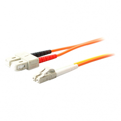 2 x SC 50/125 to 1 x LC 50/125 & 1 x LC 9/125 1m Fiber Optic Mode Conditioning Patch Cable - Fiber Optic for Network Device - Patch Cable - 3.28 ft - 2 x SC Male Network - 2 x LC Male Network