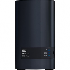 WD TDSourcing My Cloud EX2 Ultra WDBVBZ0040JCH - Personal cloud storage device - 2 bays - 4 TB - HDD 2 TB x 2 - RAID 0 1 JBOD - RAM 1 GB - Gigabit Ethernet - iSCSI support