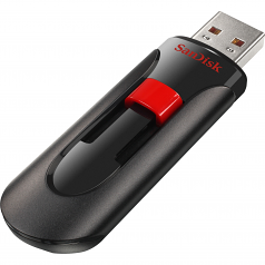 Cruzer Glide USB Flash Drive - 16 GB - Password Protection Encryption Support