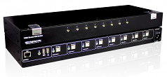 8 PORT HIGH SECURITY KM SWITCH