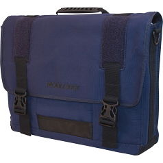 The ECO 15.6 inch to 17.3 inch Messenger - Notebook carrying case - 15.6 inch - 17.3 inch - navy blue