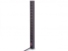 Basic Rack-Mount PDU - Power distribution strip ( rack-mountable ) - AC 120 V - input: NEMA 5-15 - output connectors: 14 ( NEMA 5-15 ) - 12 ft - black - for P/N: AR3100 SU3000RMNET-1EW SUM3000RMXL2U SUM3000RMXL2U-TU SURTA3000XL SURTA3000XL-TU