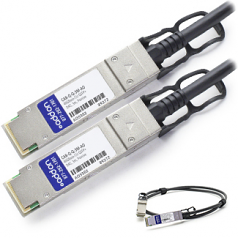 3m Arista Compatible QSFP+ DAC - Direct attach cable - QSFP+ to QSFP+ - 10 ft - twinaxial