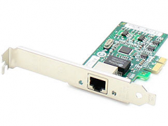 10/100/1000Mbs Single Open RJ-45 Port 100m PCIe x4 Network Interface Card - Cost effectively add additional ports and connectivity