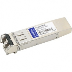 Juniper SFP-10GE-SR Compatible SFP+ Transceiver - SFP+ transceiver module - 10 Gigabit Ethernet - 10GBase-SR - LC multi-mode - up to 984 ft - 850 nm