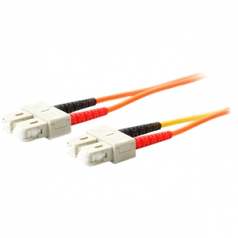 THIS IS A 3M SC (MALE) TO SC (MALE) ORANGE DUPLEX RISER-RATED FIBER MODE CONDITI