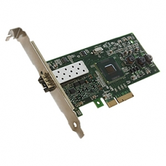 Gigabit Ethernet NIC Card with 1 Open SFP Slot PCIe x1 - PCI Express x1 - Optical Fiber