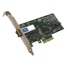 Fast Ethernet NIC Card with 1 Open SFP Slot PCIe x1 - PCI Express x1 - Optical Fiber