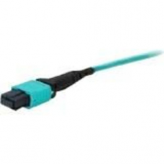 THIS IS A 1FT LOOPBACK AQUA SIMPLEX FIBER PATCH CABLE. THIS IS MADE FROM OM3 CAB