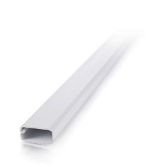 2 pack 6ft Wiremold Uniduct 2900 - White - Raceway - White - 20 Pack - Polyvinyl Chloride (PVC)