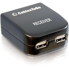 USB SuperBooster Dongle Receiver - USB extender - receiver - USB - 2 ports - up to 150 ft