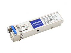 SFP (mini-GBIC) transceiver module (equivalent to: Ciena XCVR-A10U55) - GigE - 1000Base-BX - LC single-mode - up to 6.2 miles - 1310 (TX) / 1550 (RX) nm - TAA Compliant - for Ciena ActivEdge 3920 Service Delivery Switch