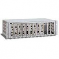 12SLOT MEDIA CONVERTER CHASSIS with 1 AC POWER SUPPLY