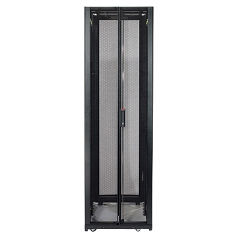 NetShelter SX Enclosure Without Sides Without Doors - Relay rack - black - 42U - 19 inch