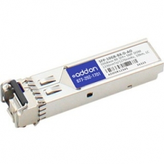 MSA Compliant 10GBase-BX SFP+ Transceiver - SFP+ transceiver module - 10 GigE - 10GBase-BX - LC single-mode - up to 6.2 miles - 1330 (TX) / 1270 (RX) nm