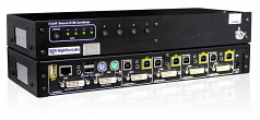 4 PORT DUAL-DISPLAY KVM COMBINER