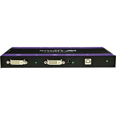 DUAL DVI-DCAT6 TRANSMITTER SUPPORTS DUAL DVI-D & USB