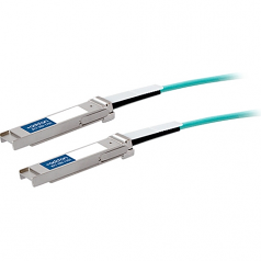 20m Mellanox Compatible QSFP+ AOC - Network cable - QSFP+ - QSFP+ - 66 ft - fiber optic - active cable (signal regeneration)