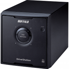 DriveStation Quad DAS Array - 4 x HDD Supported - 4 x HDD Installed - 16 TB Installed HDD Capacity - Serial ATA/300 Controller - 4 x Total Bays - Serial ATA/300 - USB 3.0 - JBOD 0 1 5 10 RAID Levels Desktop