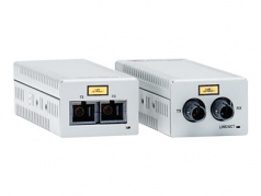 AT DMC1000/ST - Fiber media converter - GigE - 1000Base-SX 1000Base-T - RJ-45 / ST multi-mode - up to 1640 ft - 850 nm