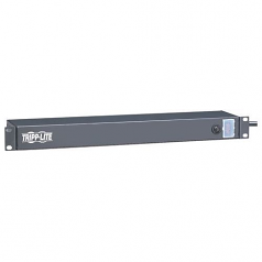 Power Strip Rackmount Metal 120V 5-15R 6 Rear Face Outlet 1URM - Power strip (rack-mountable) - AC 120 V - input: NEMA 5-15 - output connectors: 6 (NEMA 5-15) - 1U - 19 inch - 15 ft cord - black