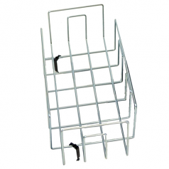 Neo-Flex Wire Basket Kit - Mounting component (basket) - chrome - for P/N: 24-205-214 24-206-214