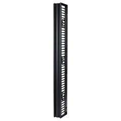 VALUELINE VERTICAL CABLE MANAGER FOR 2 & 4 POST RACKS 84INH X 6INW SINGLE-SID