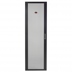 NetShelter SV Perforated Flat Door - Rack door (vented) - black - 42U - for P/N: AR2400 AR2500