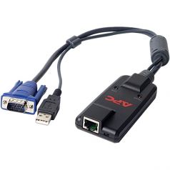 KVM Cable - for Video Device Keyboard Mouse Monitor - 1.67 ft - 1 x RJ-45 Female Network - 1 x HD-15 Male VGA 1 x Type A Male USB