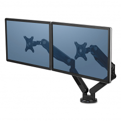 Platinum Series Dual Monitor Arm 33 1/2 X 6 X 24 1/2 Black