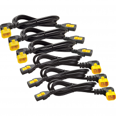 POWER CORD KIT (6 EA) LOCKING C13 TO C14 (90 DEGREE) 1.8M NORTH AMERICA