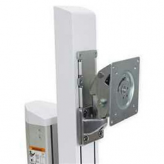 StyleView SV HD Monitor Kit - Mounting component (lift mechanism) for All-In-One - medical - white - screen size: up to 27 inch - cart mountable