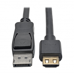 DISPLAYPORT 1.2A TO HDM 2.0 ACTIVE ADAPTER CABLE WITH GRIPPING HDMI PLUG HDCP 2