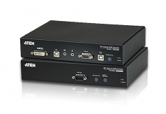 DVI Optical KVM Extender - 1 Computer(s) - 1 Local User(s) - 1 Remote User(s) - 1968.50 ft Range - 8 x USB - 3 x DVI - Rack-mountable