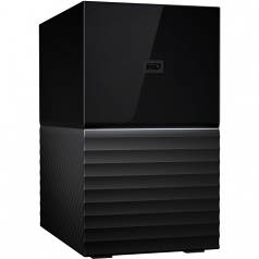 WD TDSourcing My Book Duo WDBFBE0160JBK - Hard drive array - 16 TB - 2 bays - HDD 8 TB x 2 - USB 3.1 (external)